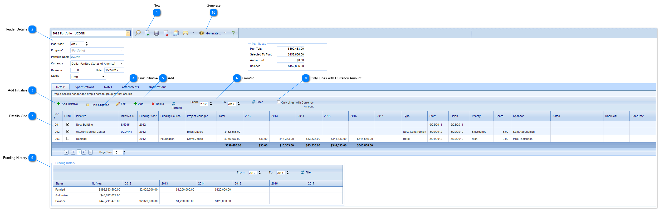 Planning Portfolio Worksheet